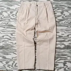 90s "ユーロ チノパン"ベージュ ワイドチノパン ドイツ国内品