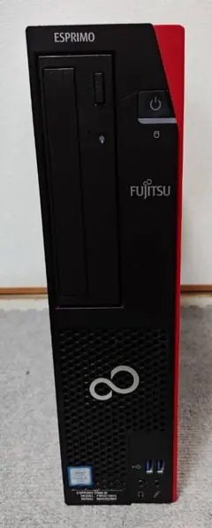 【ジャンク扱い】富士通 ESPRIMO D586/M デスクトップPC SSD②