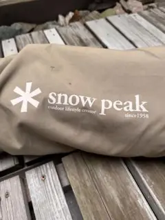 snow peak スリーピングマット ベージュ