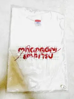 新品未使用 マカロニえんぴつ マカロニフォントのTシャツ L
