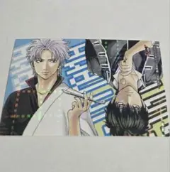 期間限定ジャンプショップ　銀魂　特典　ステッカー　土方十四郎　坂田銀時　カード