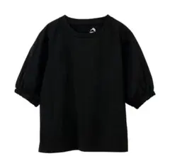 ワークマン　レディース　パフスリーブTシャツ　M ブラック