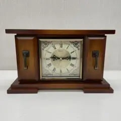 【未使用】SEIKO クォーツクロック 置き時計 アンティーク