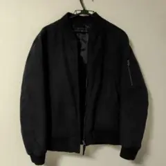 【美品】ユニクロ　ジャンバー　Mサイズ ブラック