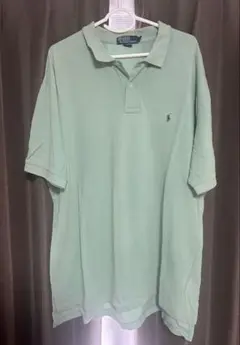 ミントグリーン ポロシャツ