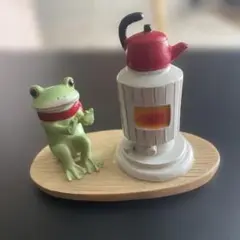 【レア】カエルのコポー copeau　レトロストーブとカエル