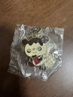チョコパ　サンエックス　ペアメタルキーチェーン　キーホルダー　平成　ガチャガチャ