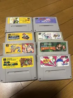 スーパーファミコン ゲームソフト 8本セット