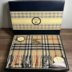 Burberrys ウール100% 膝掛け