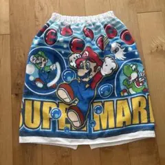ラップタオル　マリオ　男の子　60cm キャラクター　プール　海