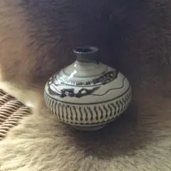 小鹿田焼 花入れ