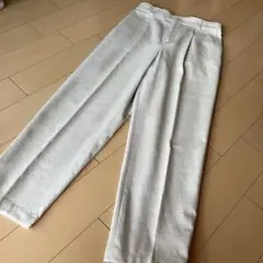 シーレットアラアラ araara センタープレス スラックスパンツ