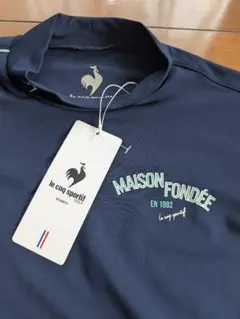 【新品】le coq sportif ルコック ネイビーシャツ S