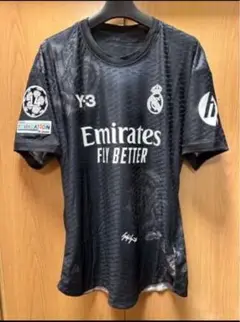 Y-3 リアルマドリード 120周年 Tシャツ L ブラック Y-3 × REAL MADRID - コラボレーション作品 | ALUBUS / RUFUS