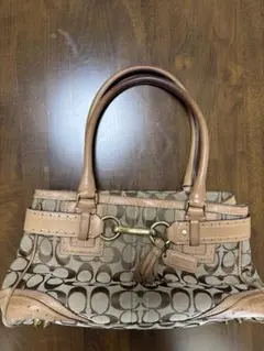 Coach ブラウン ハンドバッグ