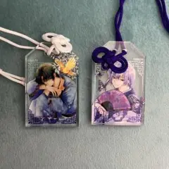 暁のヨナ大原画展 トレーディングアクリルお守り ハク キジャ