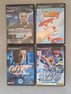 PS2ソフトまとめ売り4本セット