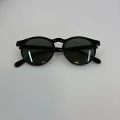【美品】Ray-Ban ブラック ラウンドサングラス