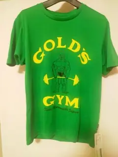 [神戸元町店]GOLD'S GYM グリーン Tシャツ_新品