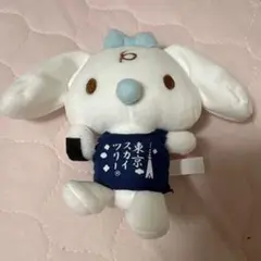 サンリオ　みるくぬいぐるみ　スカイツリー