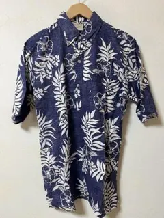 ▼ Bronner’sアロハシャツ プルオーバー ハイビスカス カルフォルニア