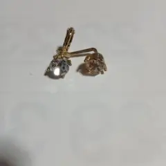 ラインストーンイヤーカフ