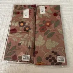 【新品未使用未開封】座布団カバー　花柄　綿100% 55✖️59㎝サイズ