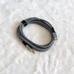 USB C to 3.5mm 変換ケーブル 2M オーディオ ケーブル