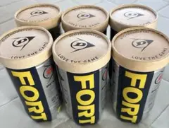 ダンロップフォート テニスボール　6缶セット