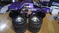 タミヤ TXT-2アグリオス 中古 走行少なめ Amazon.co.jp: タミヤ 1/10 電動RC 4×4 モンスタートラック