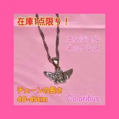 【気まぐれ値下げセール!!】エンジェルチャーム シルバーネックレス