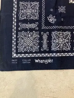 希少✨FAST COLOR wrangleラングラーバンダナ51cm×51 cm