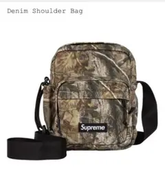 Supreme 迷彩デニムショルダーバッグ