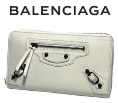 新品BALENCIAGA/バレンシアガ長財布253036ホワイト正規品