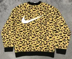 人気★NIKE ナイキ　豹柄　レオパード　カーディガン　L 週末限定値下げ中 NIKEレオパードカーディガン【L】ナイキACG豹柄 - メルカリ