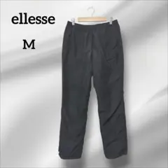 Ellesse ウインドブレーカー　 サイドポケット　ブラック　ロゴ　M