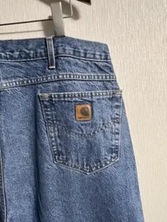 Carhartt ライトブルーデニム ストレートレッグ 40✖️32