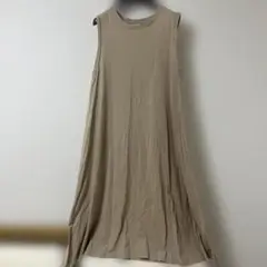 《お値下げ》Spick & Span ノースリーブロングワンピース ベージュ