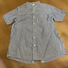 CYCLE×MORPH サイクル　ギミックシャツ　ストライプシャツ　変形