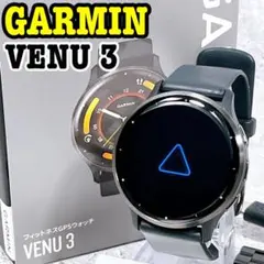 元箱あり GARMIN VENU3 GPSスマートウォッチ ブラック