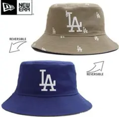 【NEW ERA ニューエラ】バケットハット リバーシブル　美品
