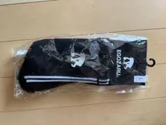 EGOZARU 黒 Lサイズ ソックス ストライプ