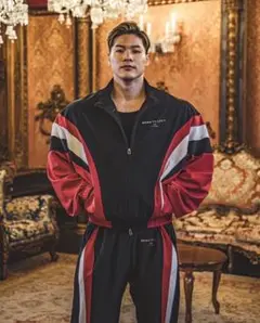 2LINE OVERSIZE TRACK JACKET V.2 - RED