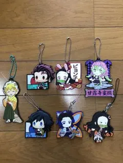 鬼滅の刃 キャラクターキーホルダー 8個セット