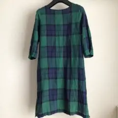 グローバルワーク リネンチュニックワンピース Mサイズ