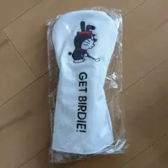 【未使用】ゴルフ　ドライバー用ヘッドカバー　ホワイト　ドラえもん
