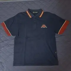 Kappa ブラック ポロシャツ