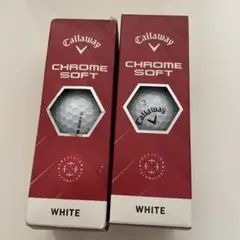 Callaway Chrome Soft ゴルフボール 3個入り×2