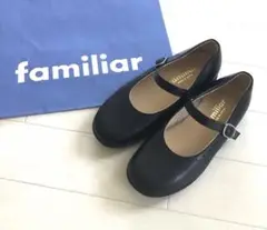Familiar ファミリア ワンストラップ フォーマルシューズ 19cm 黒