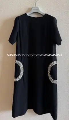 GRACE CONTINENTAL サークルビジュー ワンピース